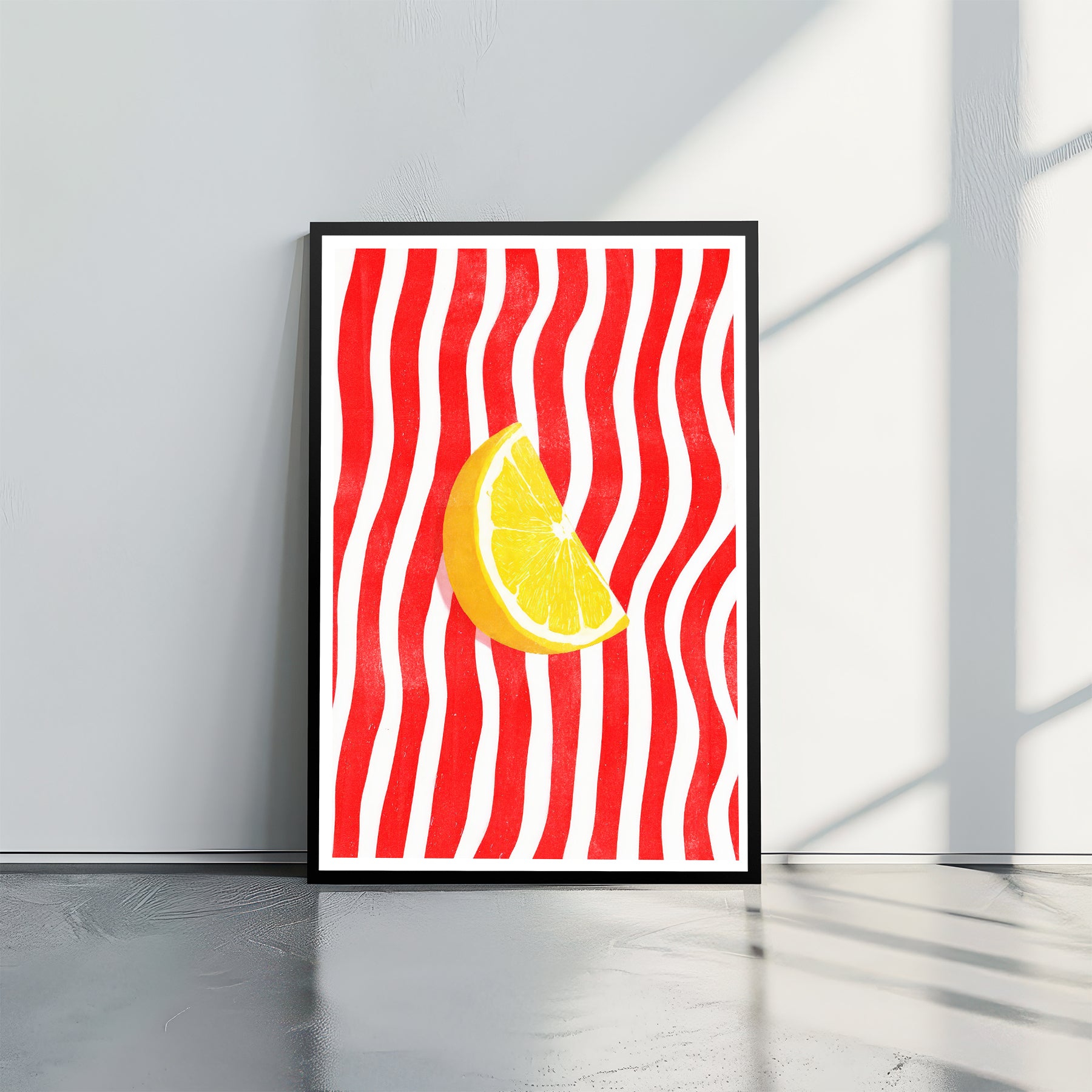 Red Lines Lemon - תמונות לבית, לסלון ולמשרד