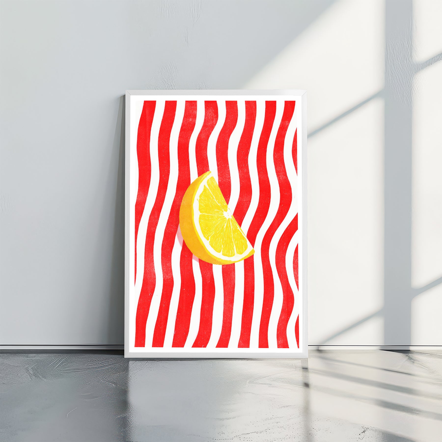 Red Lines Lemon - תמונות לבית, לסלון ולמשרד