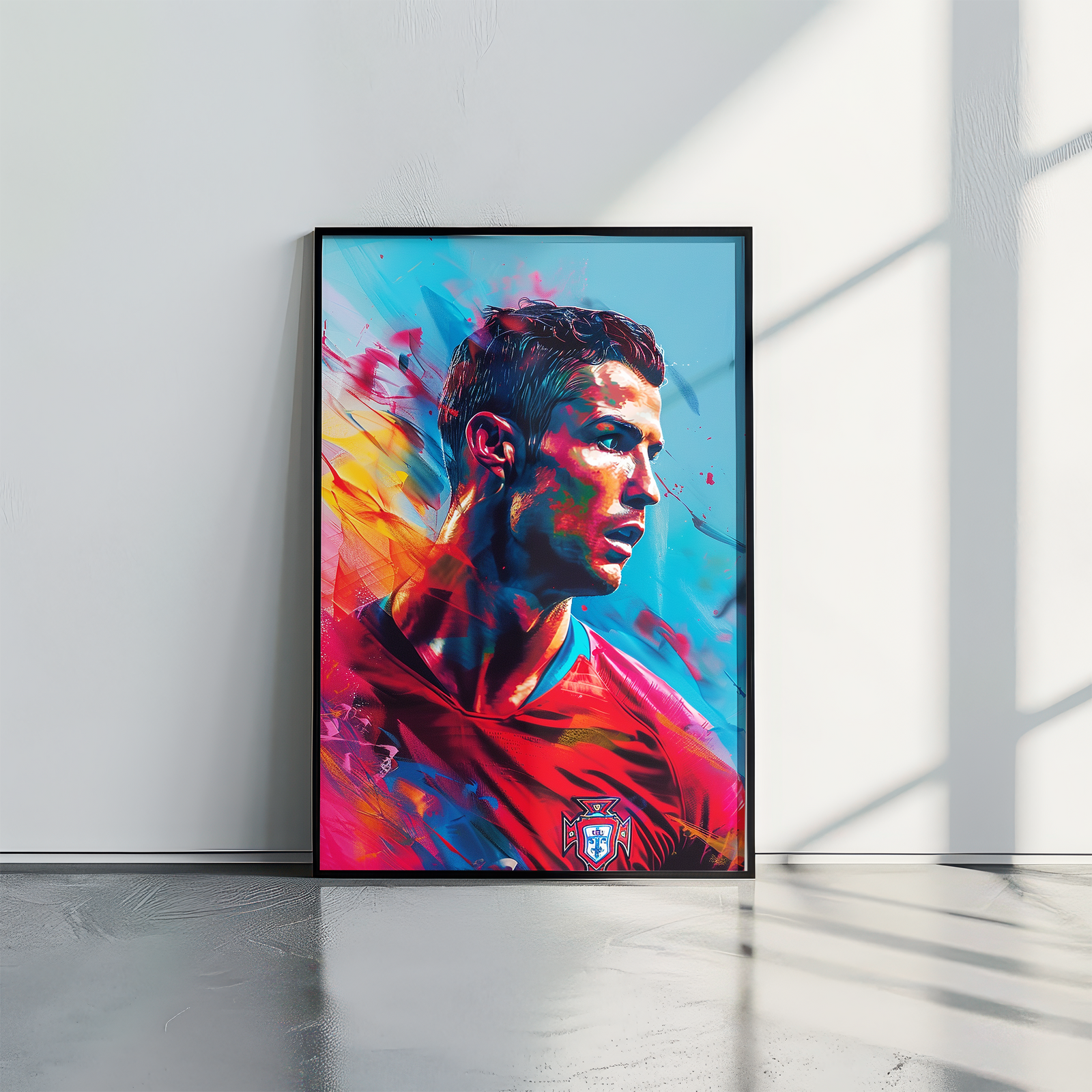 Ronaldo Portrait - תמונות לבית, לסלון ולמשרד