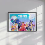 Straw Hats Pirates ONE PIECE - תמונות לבית, לסלון ולמשרד