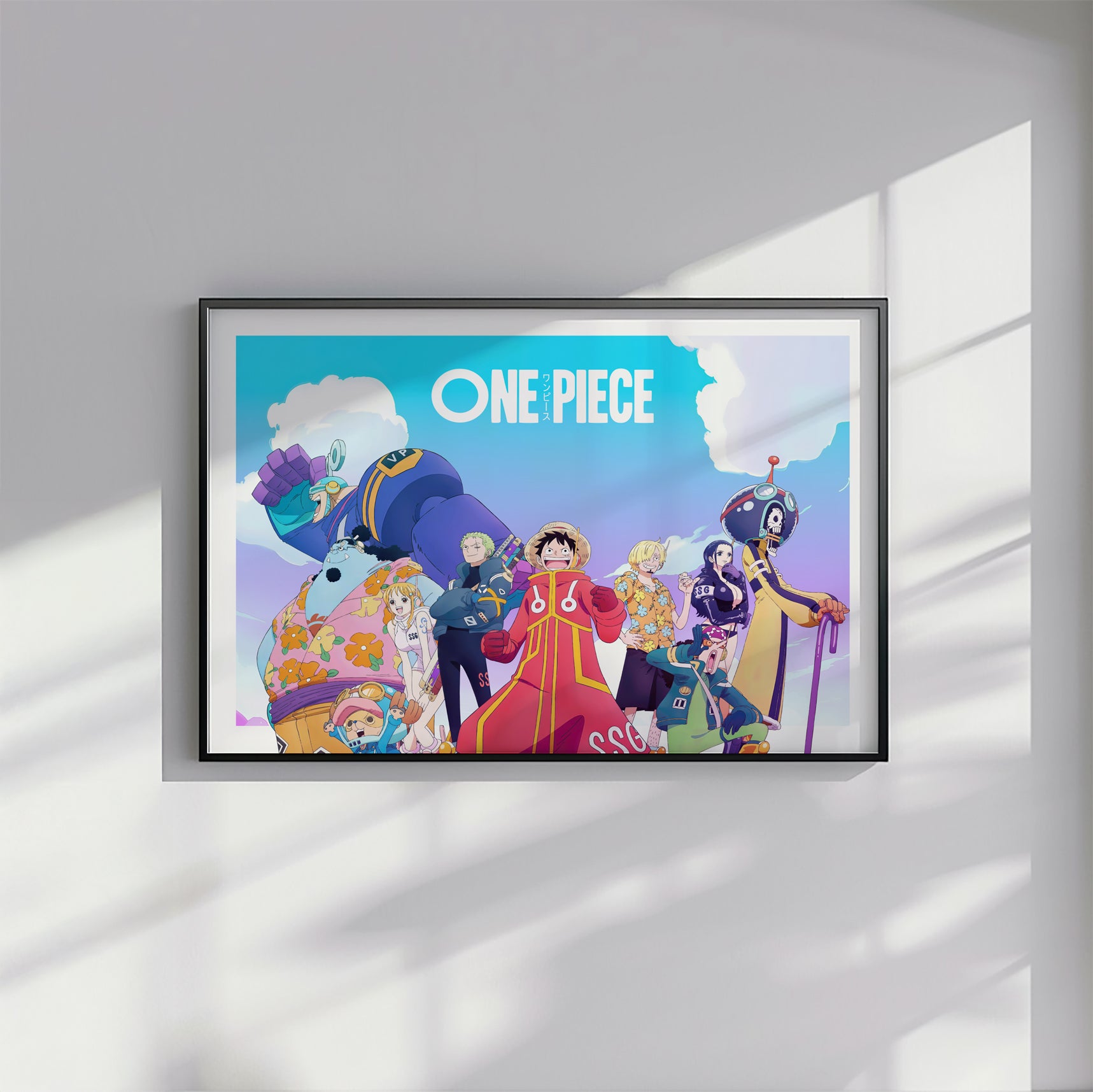 Straw Hats Pirates ONE PIECE - תמונות לבית, לסלון ולמשרד