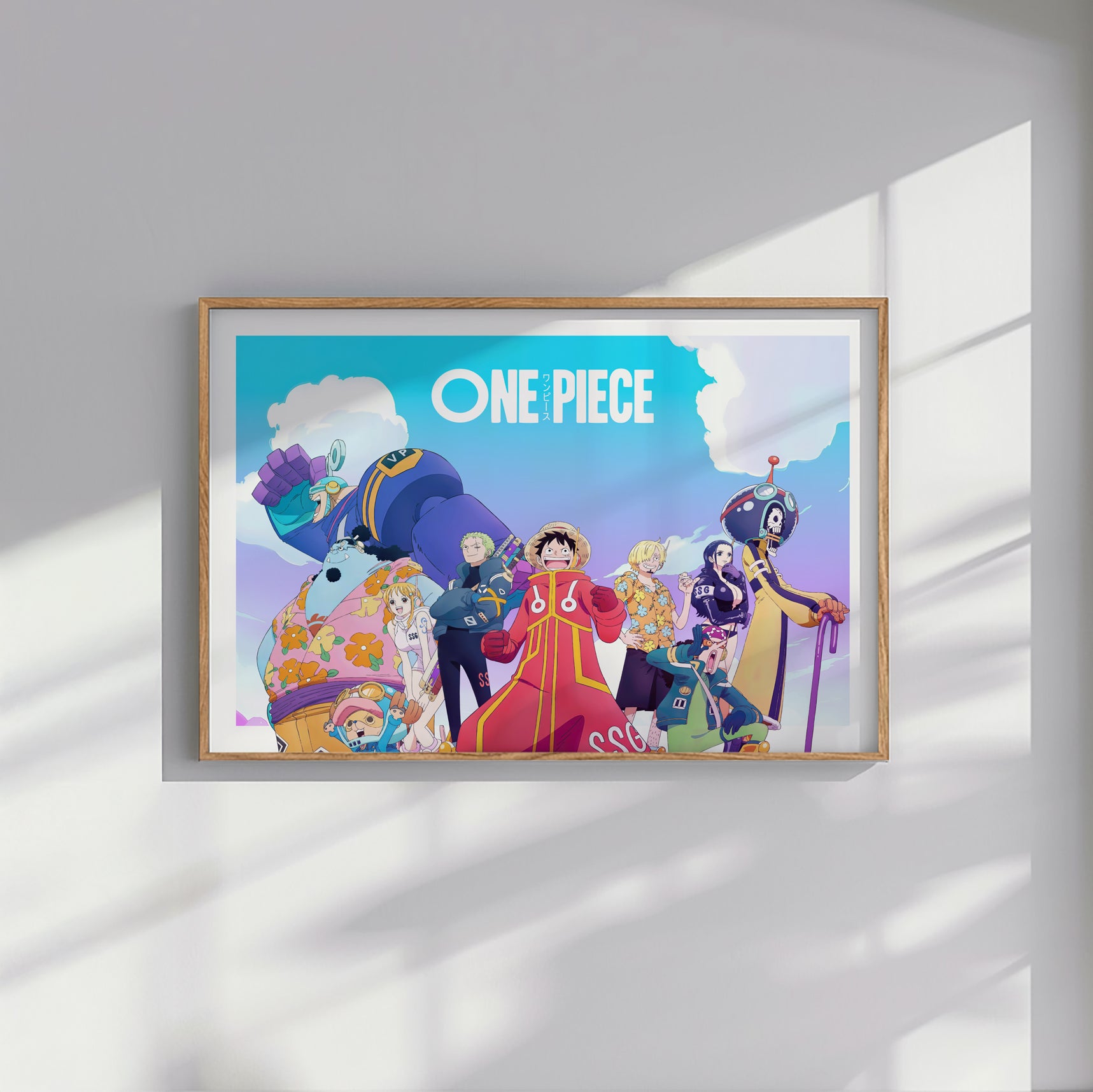 Straw Hats Pirates ONE PIECE - תמונות לבית, לסלון ולמשרד