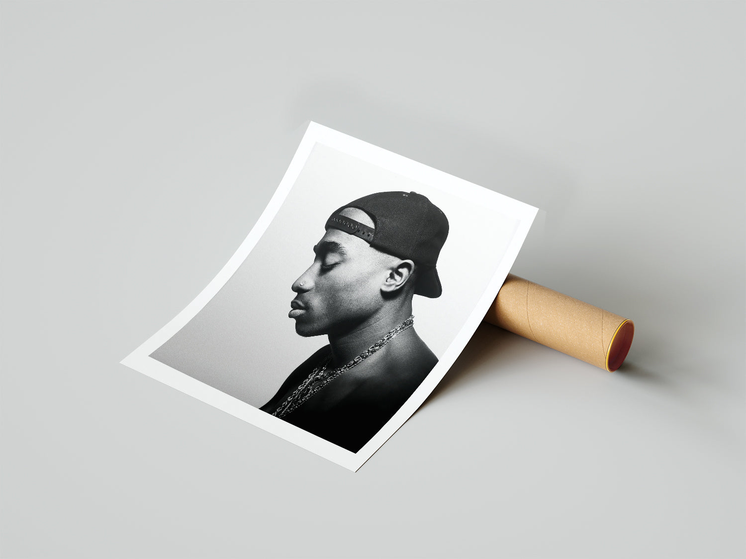 Tupac Portrait - תמונות לבית, לסלון ולמשרד