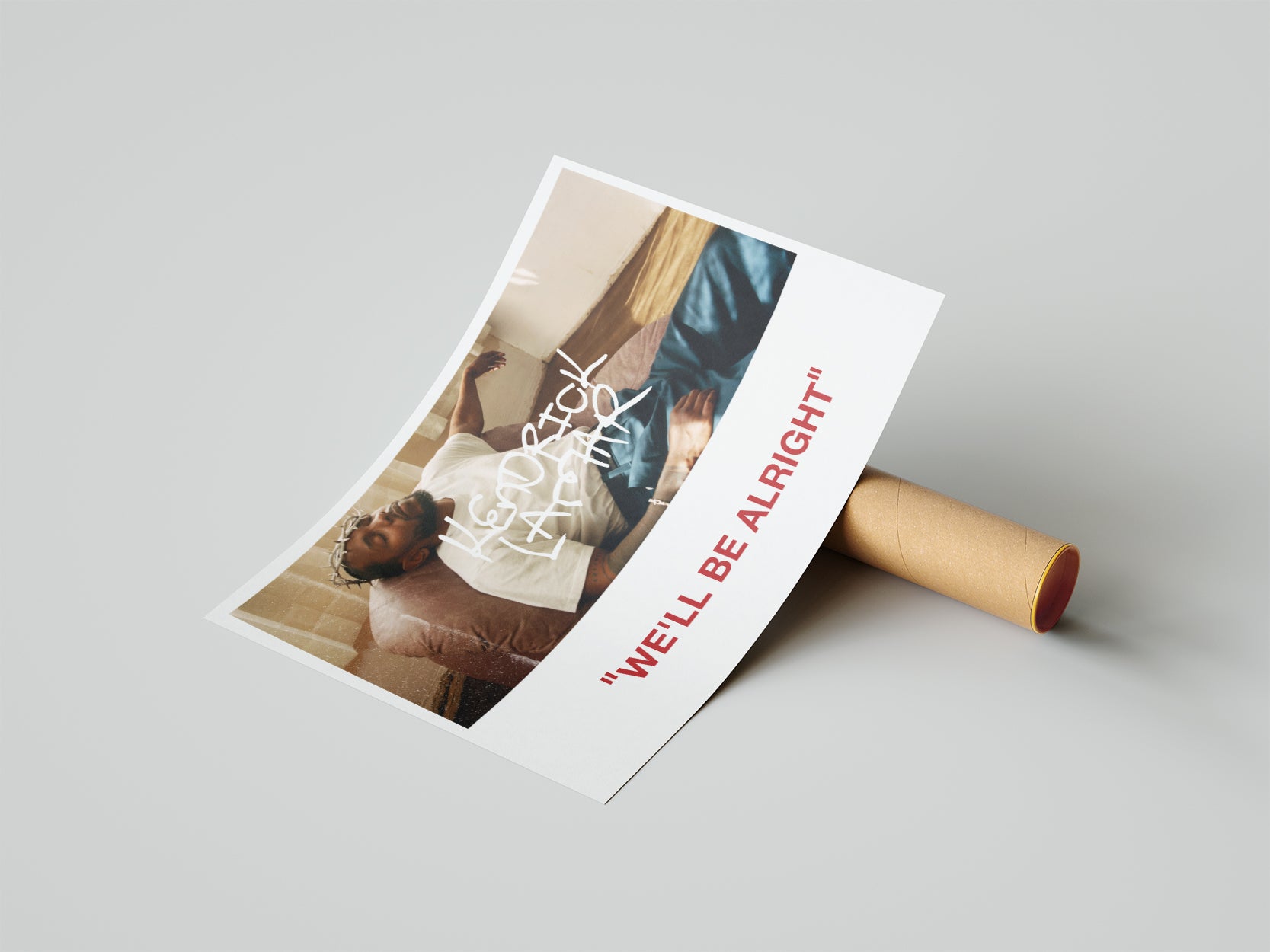 WE GON' BE ALRIGHT Kendrick Lamar - תמונות לבית, לסלון ולמשרד