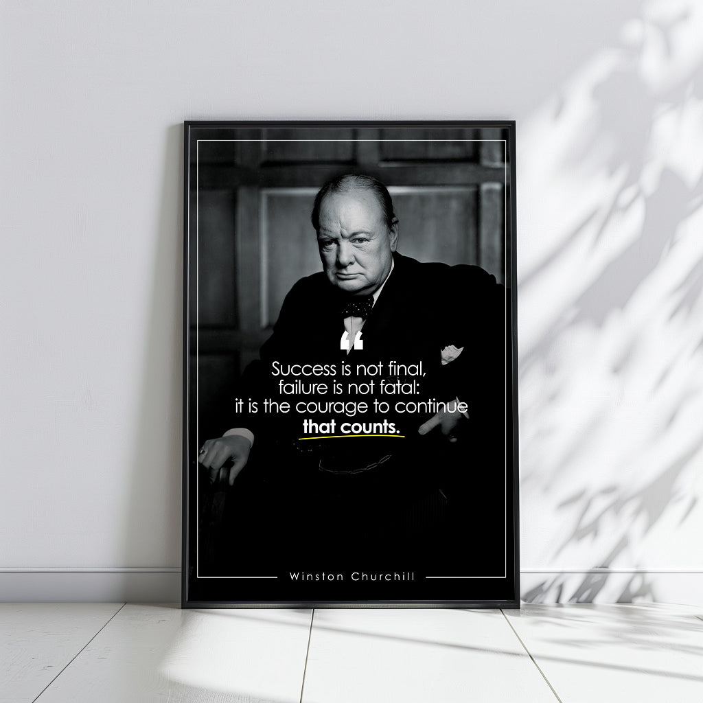 Winston Churchill - תמונות לבית, לסלון ולמשרד