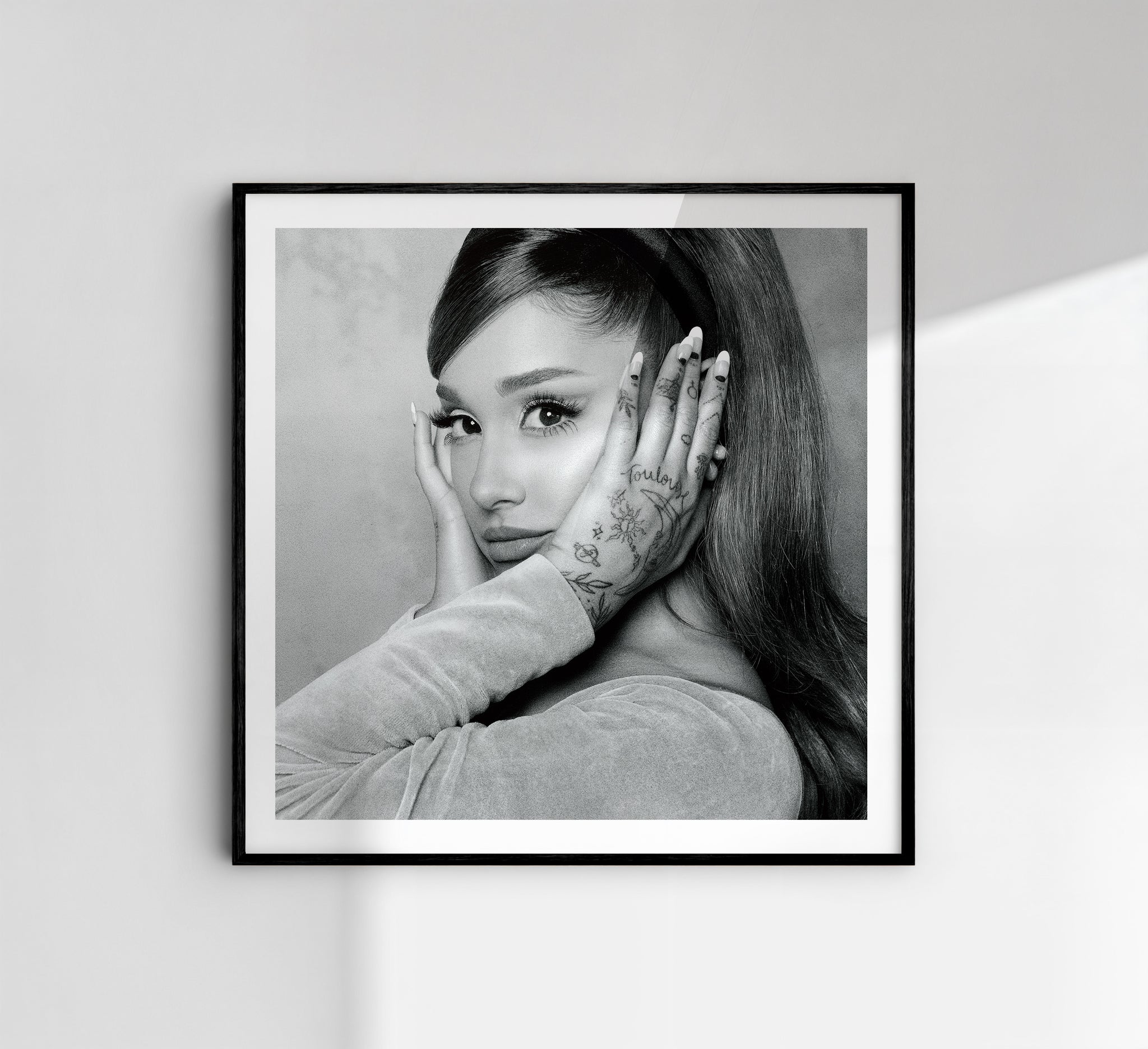 Ariana Grande B&W