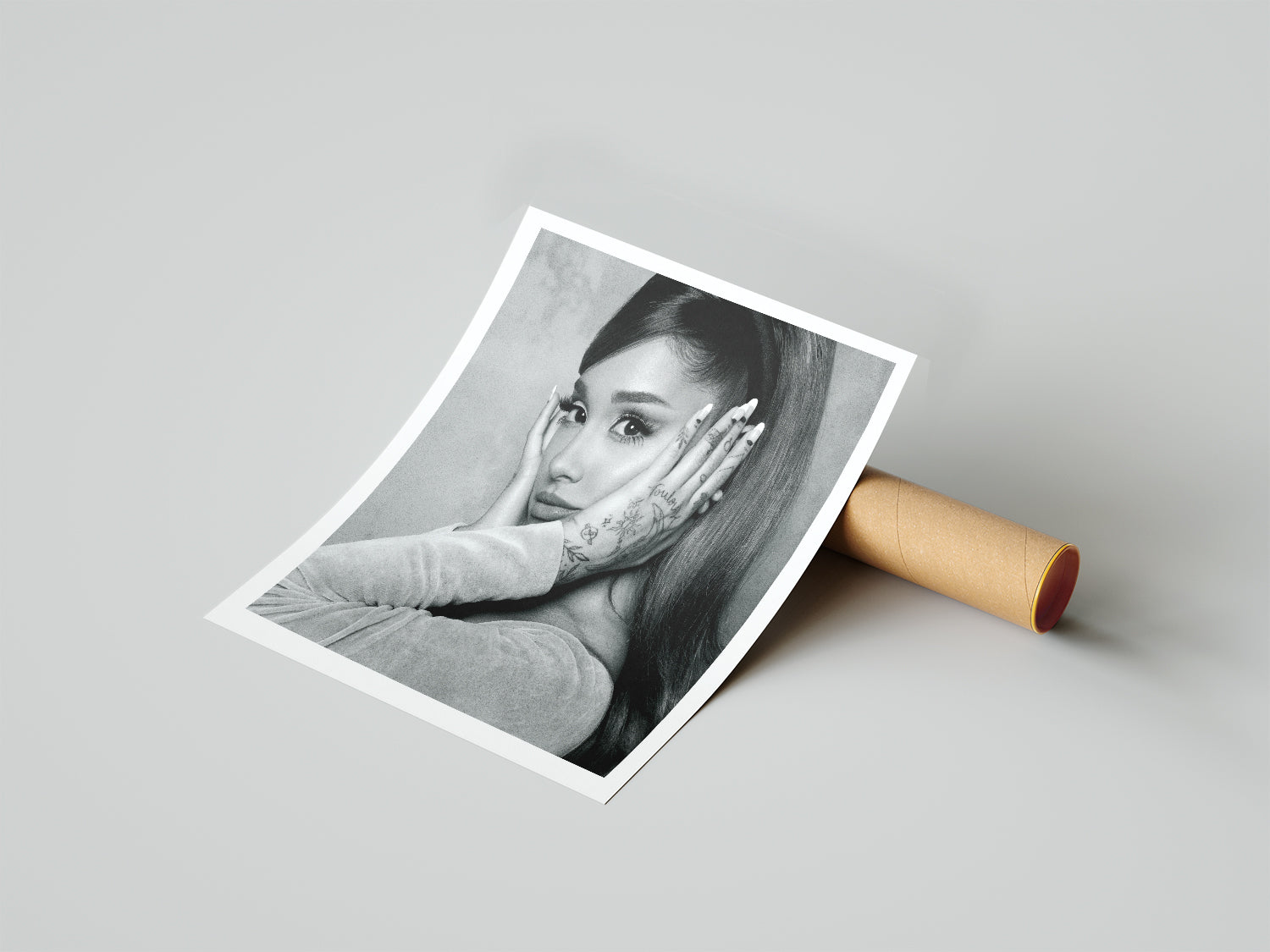 Ariana Grande B&W