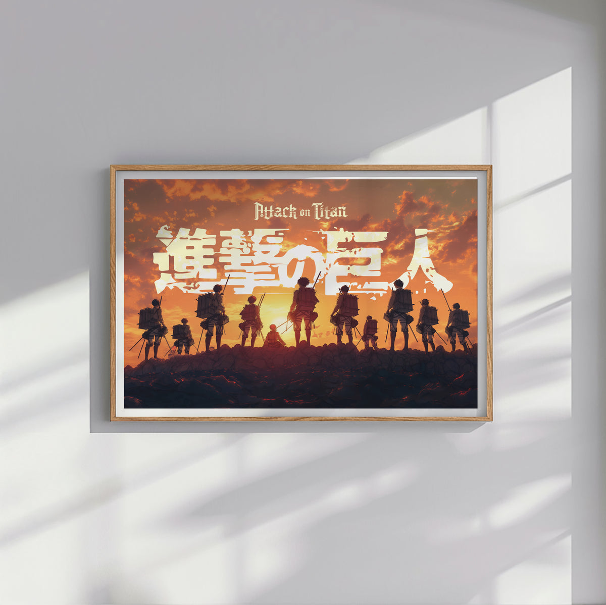 Attack On Titan Sunset